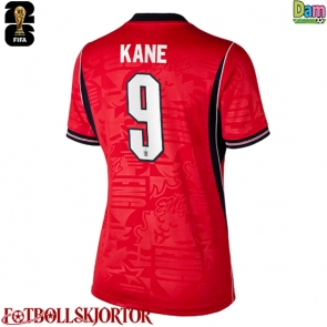 England Harry Kane #9 Bortatröja Dam VM 2026 Kortärmad
